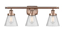 Innovations - 916-3W-AC-G64-LED - LED Bath Vanity - Ballston - Antique Copper
