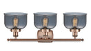 Innovations - 916-3W-AC-G73-LED - LED Bath Vanity - Ballston - Antique Copper