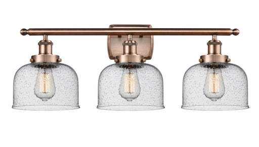 Innovations - 916-3W-AC-G74-LED - LED Bath Vanity - Ballston - Antique Copper