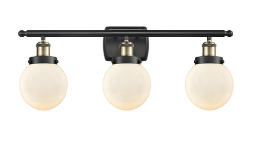 Innovations - 916-3W-BAB-G201-6-LED - LED Bath Vanity - Ballston - Black Antique Brass