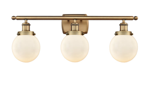 Innovations - 916-3W-BB-G201-6-LED - LED Bath Vanity - Ballston - Brushed Brass