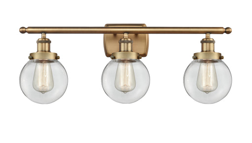 Innovations - 916-3W-BB-G202-6 - Three Light Bath Vanity - Ballston - Brushed Brass