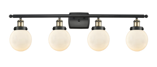 Innovations - 916-4W-BAB-G201-6-LED - LED Bath Vanity - Ballston - Black Antique Brass