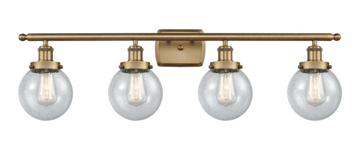 Innovations - 916-4W-BB-G204-6-LED - LED Bath Vanity - Ballston - Brushed Brass