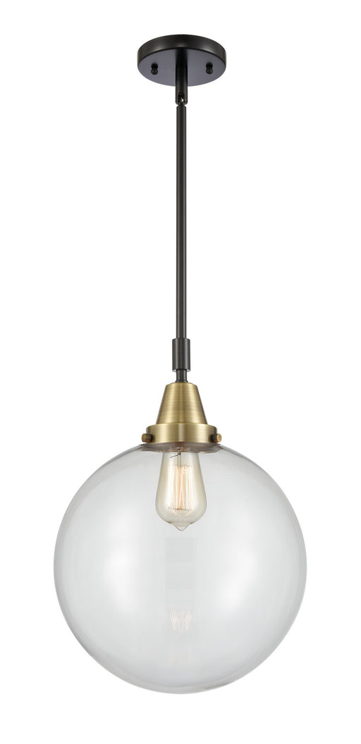 Innovations - 447-1S-BAB-G201-12-LED - LED Mini Pendant - Franklin Restoration - Black Antique Brass