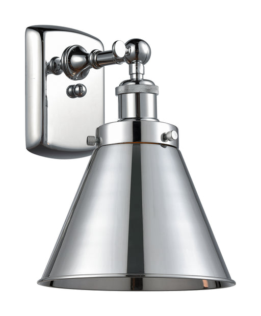 Innovations - 916-1W-PC-M13-PC - One Light Wall Sconce - Ballston - Polished Chrome