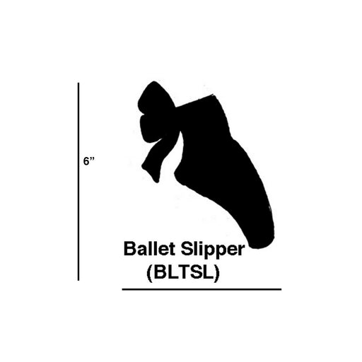 ELK Home - BLTSL/S6 - Ballet Slipper Cookie Cutters (Set Of 6) - Copper