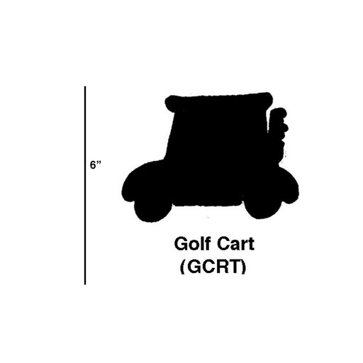 ELK Home - GCRT/S6 - Golf Cart Cookie Cutters (Set Of 6) - Copper