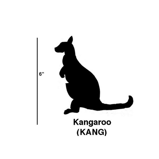 ELK Home - KANG/S6 - Kangaroo Cookie Cutters (Set Of 6) - Copper