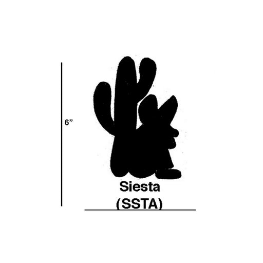 ELK Home - SSTA/S6 - Siesta Cookie Cutters (Set Of 6) - Copper