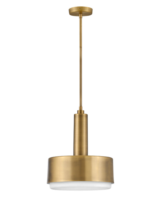 Hinkley - 30074LCB - Two Light Pendant - Cedric - Lacquered Brass