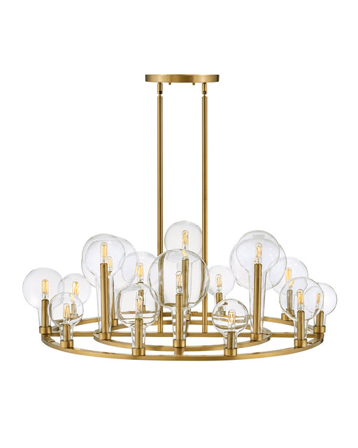 Hinkley - 30529LCB - 16 Light Chandelier - Alchemy - Lacquered Brass