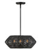 Hinkley - 40383BLK - Three Light Chandelier - Luca - Black