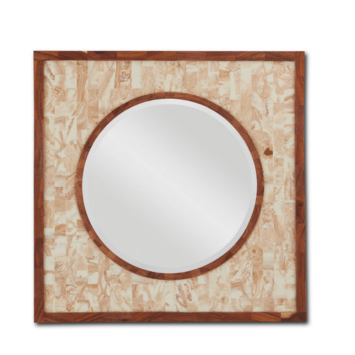 Currey and Company - 1000-0102 - Mirror - Brown Marbled/Natural/Mirror