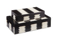 Currey and Company - 1200-0450 - Box Set of 2 - Black/White/Natural