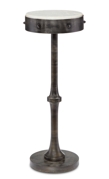 Currey and Company - 4000-0121 - Drinks Table - Antique Black/White