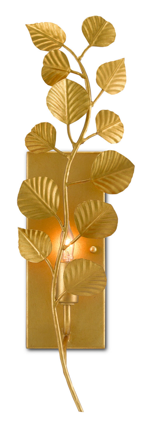Currey and Company - 5000-0189 - One Light Wall Sconce - Contemporary Gold Leaf