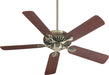 Quorum - 91525-4 - 52``Ceiling Fan - Pinnacle - Antique Brass