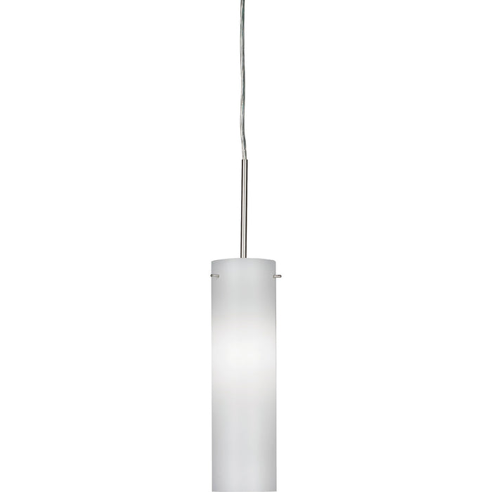 AFX Lighting - SSP1000L40D1SNWH - LED Pendant - Soho - Satin Nickel