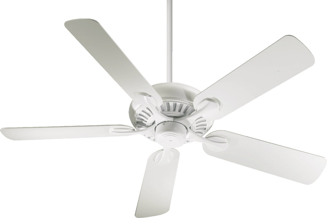 Quorum - 91525-8 - 52``Ceiling Fan - Pinnacle - Studio White
