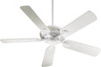 Quorum - 91525-8 - 52``Ceiling Fan - Pinnacle - Studio White