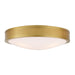 JVI Designs - 1279-10 - Two Light Flushmount - Surrey - Satin Brass