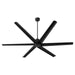 Quorum - 20806-59 - 80``Ceiling Fan - Titus - Matte Black