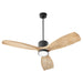 Quorum - 30643-59 - 64``Ceiling Fan - Lurus - Matte Black