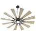Quorum - 46012-5942 - 60``Patio Fan - Cirque - Matte Black