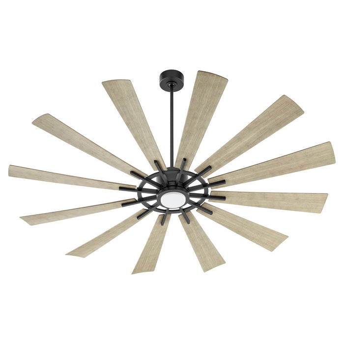 Quorum - 47212-5942 - 72``Patio Fan - Cirque - Matte Black