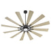 Quorum - 47212-5942 - 72``Patio Fan - Cirque - Matte Black