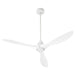 Quorum - 97543-8 - 54``Ceiling Fan - Marino - Studio White
