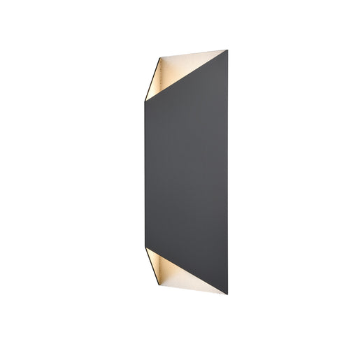 DVI Lighting - DVP43081SS+BK - Two Light Outdoor Wall Sconce - Brecon Outdoor - Stainless Steel/Black