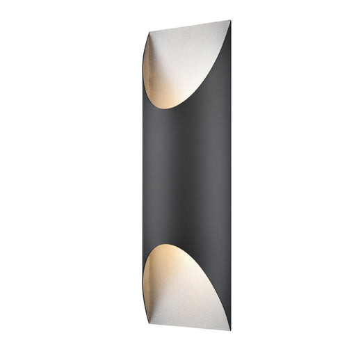 DVI Lighting - DVP43092SS+BK - Two Light Outdoor Wall Sconce - Brecon Outdoor - Stainless Steel/Black