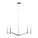 Generation Lighting - 3124305-962 - Five Light Chandelier - Vector - Brushed Nickel
