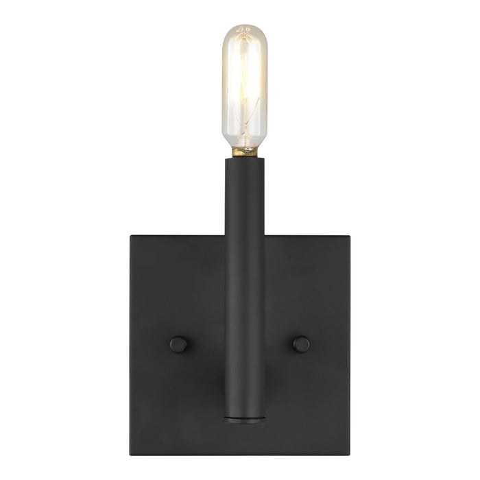 Generation Lighting - 4124301-112 - One Light Wall / Bath Sconce - Vector - Midnight Black