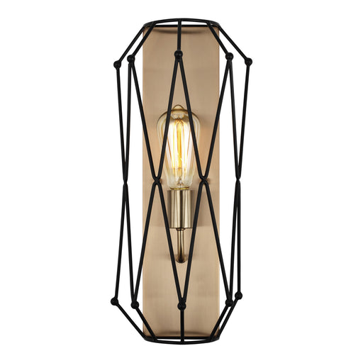 Generation Lighting - 4134101-848 - One Light Wall / Bath Sconce - Zarra - Satin Brass