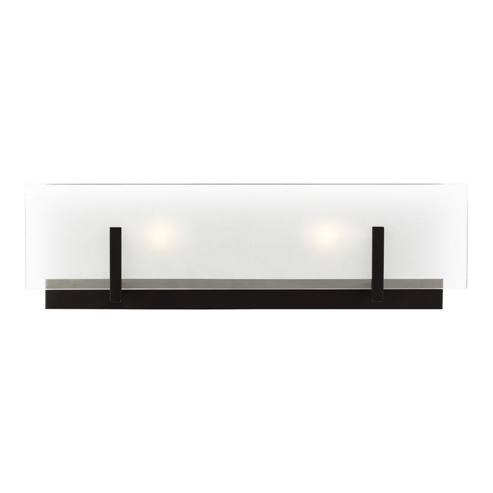 Generation Lighting - 4430802-112 - Two Light Wall / Bath - Syll - Midnight Black