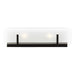 Generation Lighting - 4430802-112 - Two Light Wall / Bath - Syll - Midnight Black