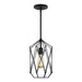 Generation Lighting - 5134101-112 - One Light Lantern - Zarra - Midnight Black