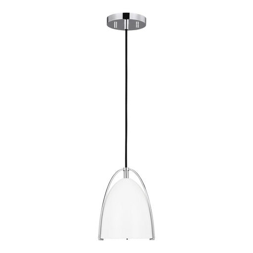 Generation Lighting - 6151801-05 - One Light Mini-Pendant - Norman - Chrome