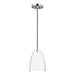 Generation Lighting - 6151801-05 - One Light Mini-Pendant - Norman - Chrome