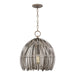 Generation Lighting - 6622701-872 - One Light Pendant - Hanalei - Washed Pine