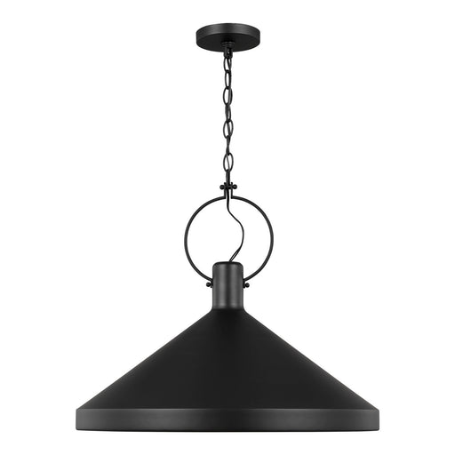 Generation Lighting - 6884901-112 - One Light Pendant - Lyon - Midnight Black