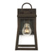 Generation Lighting - 8548401EN3-71 - One Light Outdoor Wall Lantern - Founders - Antique Bronze