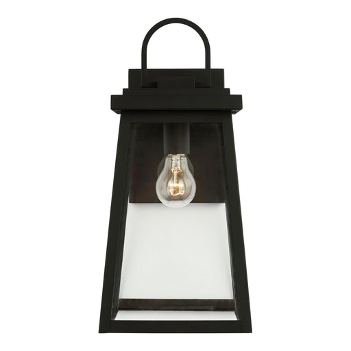 Generation Lighting - 8748401EN3-12 - One Light Outdoor Wall Lantern - Founders - Black