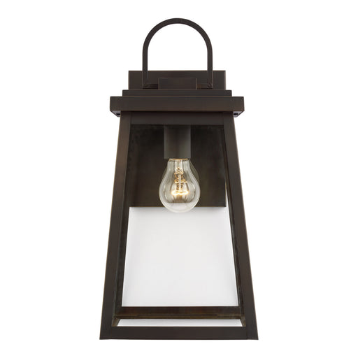 Generation Lighting - 8748401EN3-71 - One Light Outdoor Wall Lantern - Founders - Antique Bronze