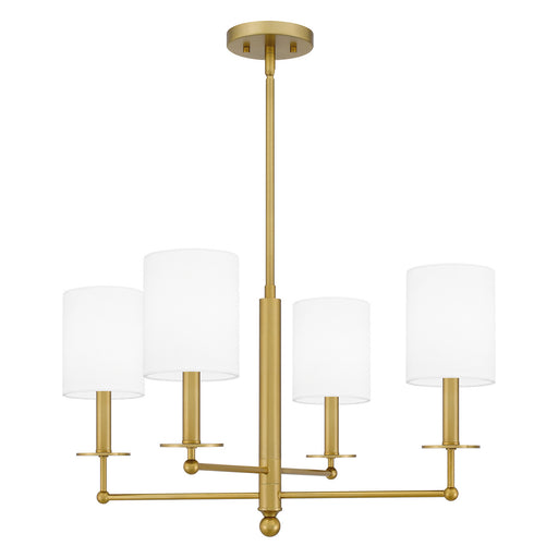 Quoizel - ARY5025AB - Four Light Chandelier - Ardsley - Aged Brass