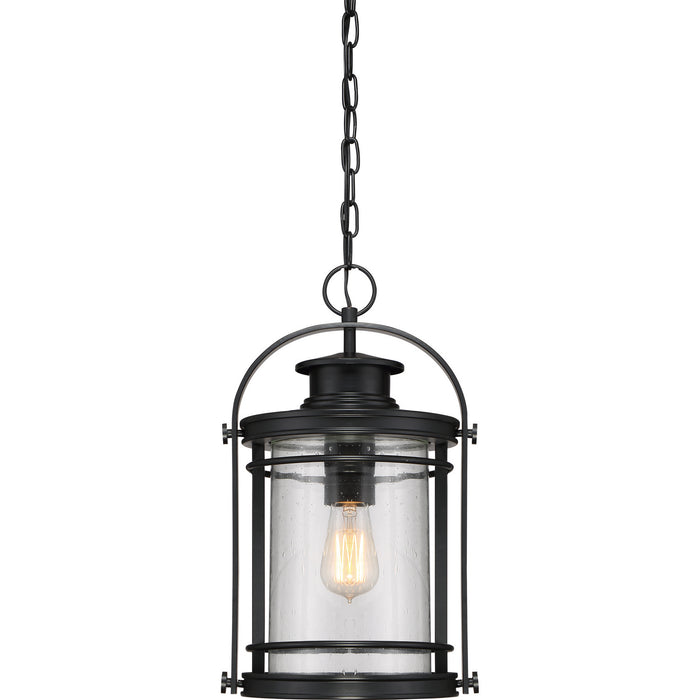 Quoizel - BKR1510K - One Light Mini Pendant - Booker - Mystic Black
