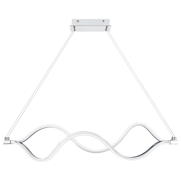 Quoizel - PCBLR138C - LED Linear Chandelier - Bleecker - Polished Chrome